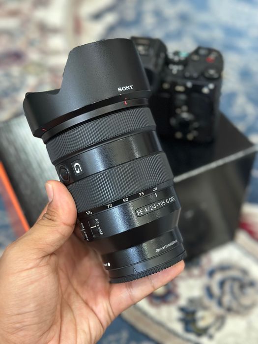 Sony A7 IV 24-105mm Obektiv 2bater Manaput