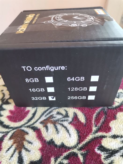 Ceas spion cu night vision 32 gb nou