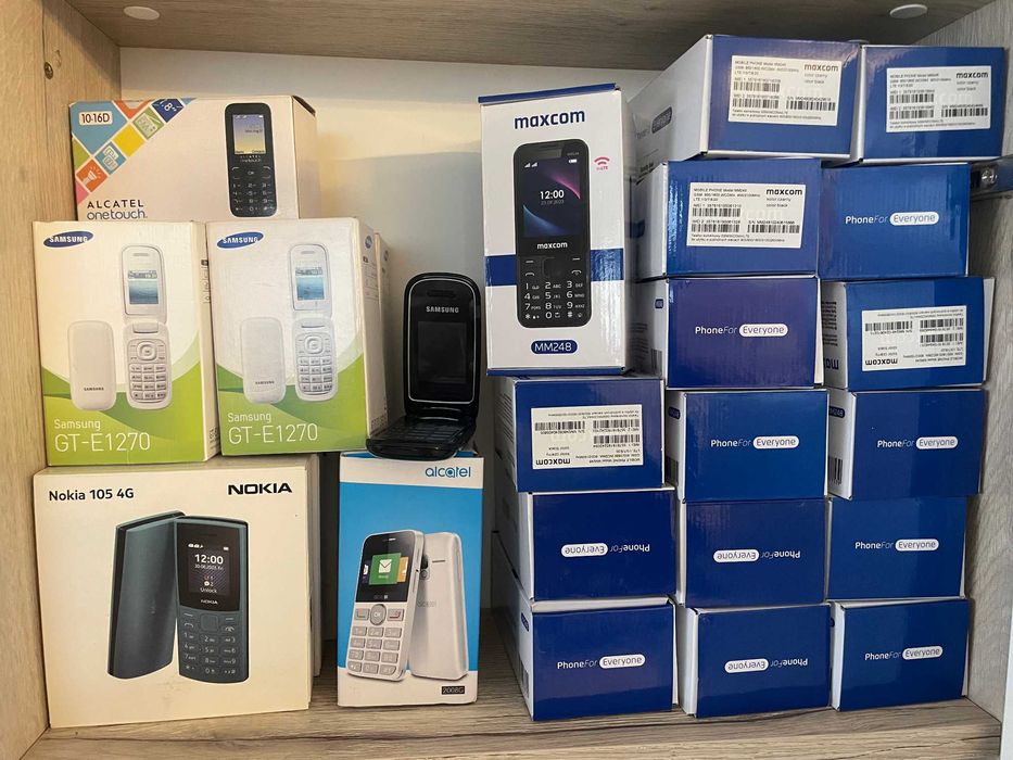 Telefon cu taste sigilat - dual SIM - ideal pentru persoane in varsta
