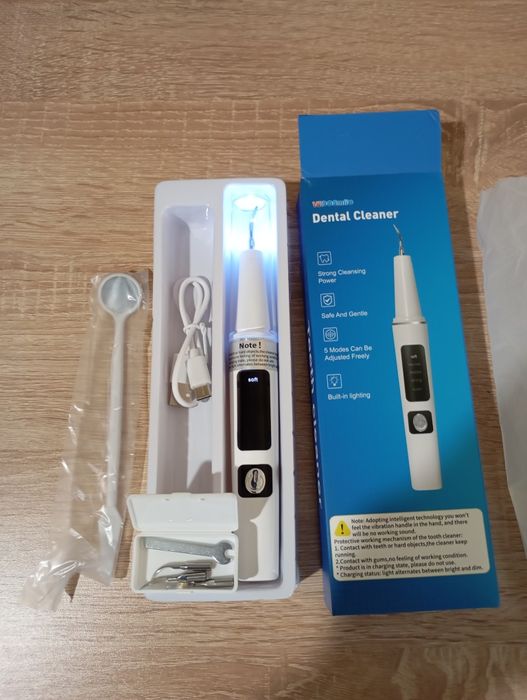 Електрически комплект за почистване на зъби  USB акумулаторен