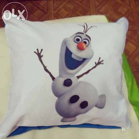 Детские подушки с фото ребенка или любимыми мульт-героями