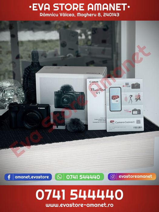 Aparat Foto Compact Canon PowerShot V1 22.3MP 4K 60fps