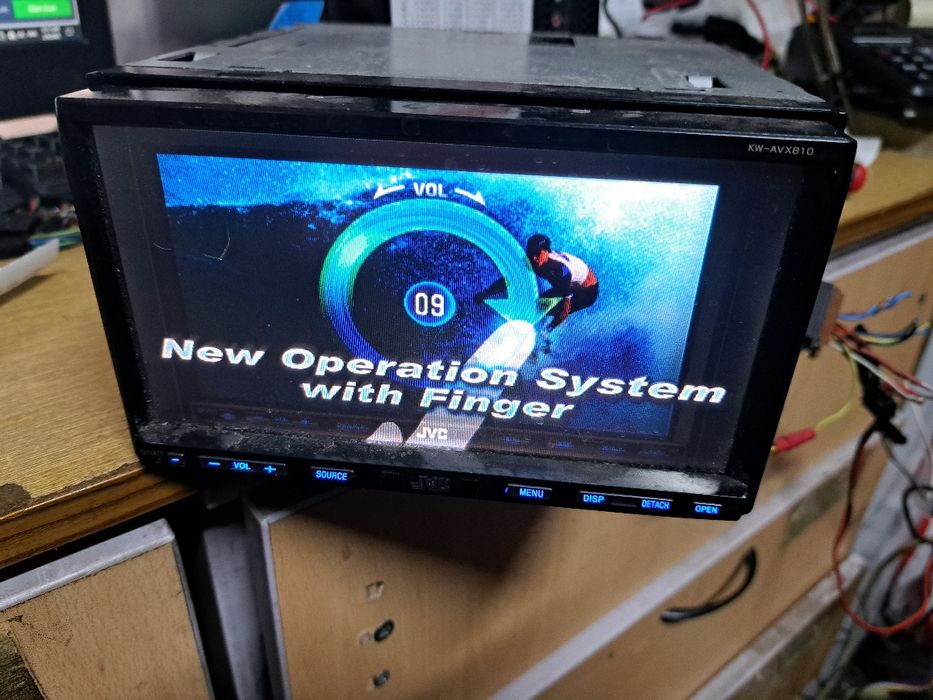 Мултимедия JVC kw AVX 810  SD card. USB  .Bluetooth. navigation