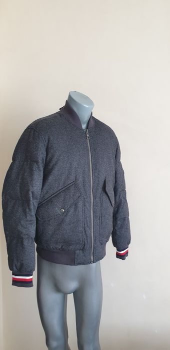 Tommy Hilfiger TH Tech Wool Mens Jacket Size S НОВО! ОРИГИНАЛ! Бомбер