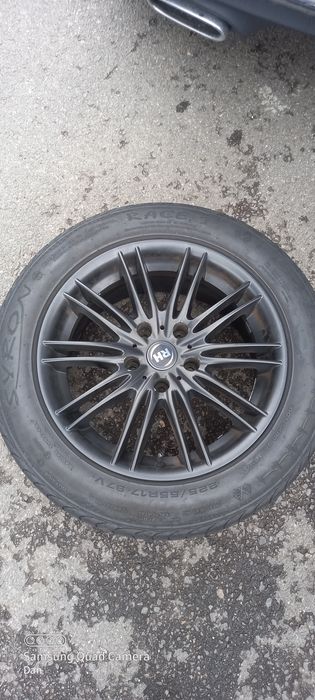 Vând sau schimb jante Bmw  r17 225 55- 5x120