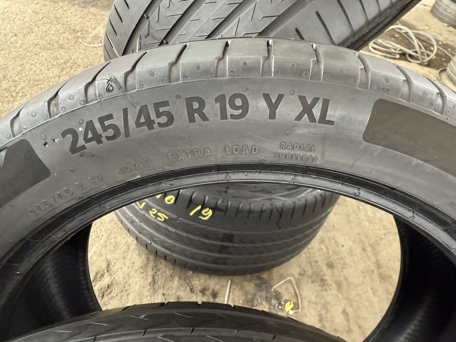 4 Anvelope Vara 245/45/19 cu 275/40/19 Continental 2024
