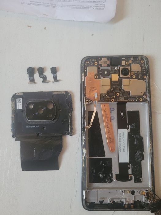 Xiaomi Poco X3 NFC запчасти (плата, камеры, корпус)