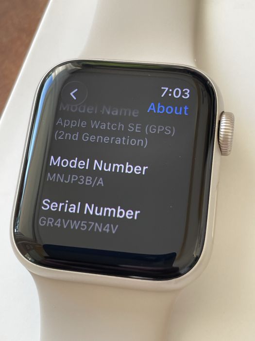 Apple watch SE 2nd gen 40mm GPS
