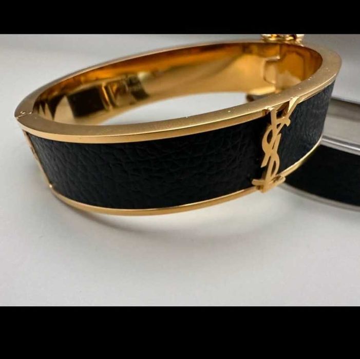 Висок клас гривна, пръстен и колие Saint Laurent
