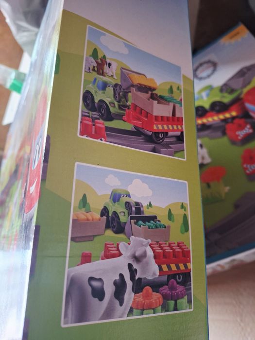 Jucarii cuburi Abrick Franta, noi la cutie