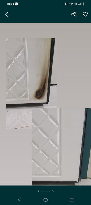 Рестоврация двери, ламинат.