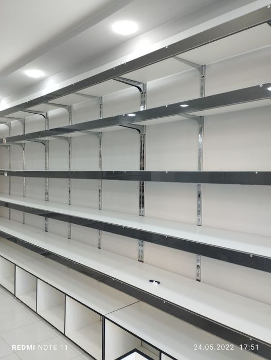 Прилавки магазинов