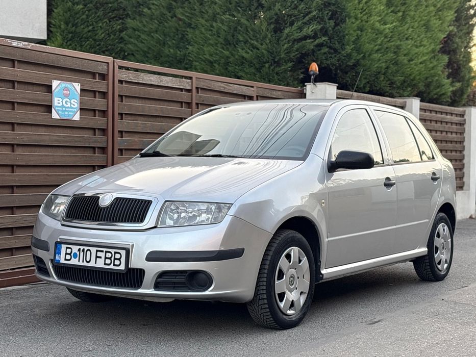 Skoda Fabia 1.2 benzina /78.000km/Aer Condiționat/Euro4/2007/Geamuri electrice/Închidere Centralizată/ITP Valabil /stare Impecabila