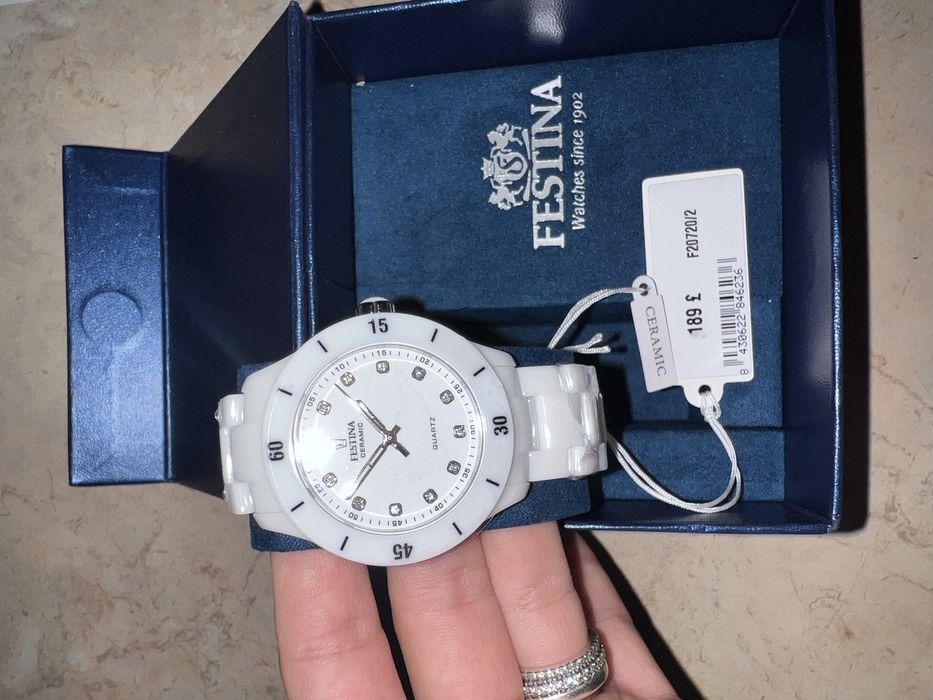Ceas FESTINA alb