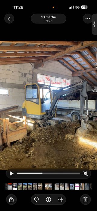 Inchiriere miniexcavator și transport basculabil