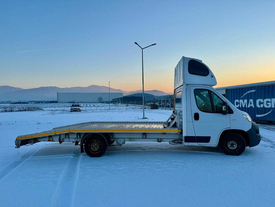 Fiat Ducato autoplatformă transport auto