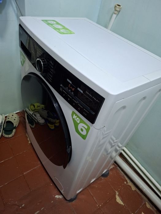 6 kg sig‘imli avtomat kir yuvish mashinasi sotiladi.
Holati yaxshi, to