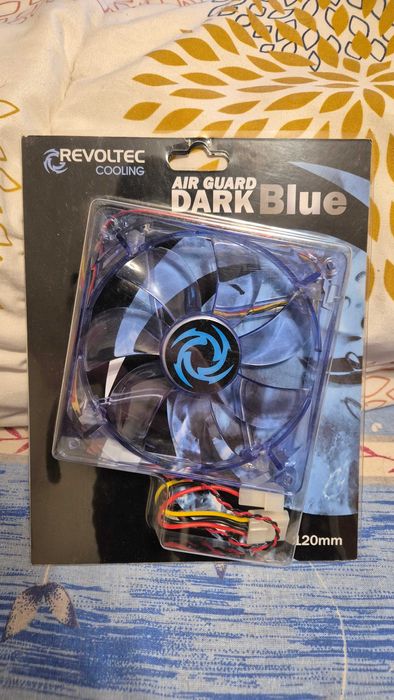 Ventilator / radiator Revoltec Dark Blue 120mm