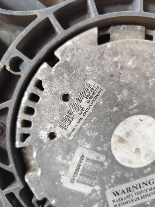 Перка охлаждане Mercedes ML W164/Мерцедес  МЛ В164