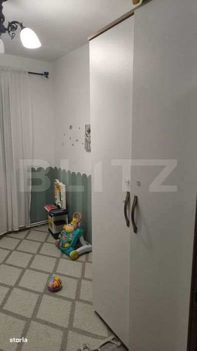 Apartament 3 camere, decomandat, 60mp. Parter inalt, zona Burdujeni, C