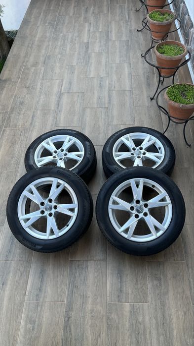 Jante Audi R17 Anvelope 2024 vară/Roți Audi A4(B8,B9) A5 A6 Q5 Pirelli