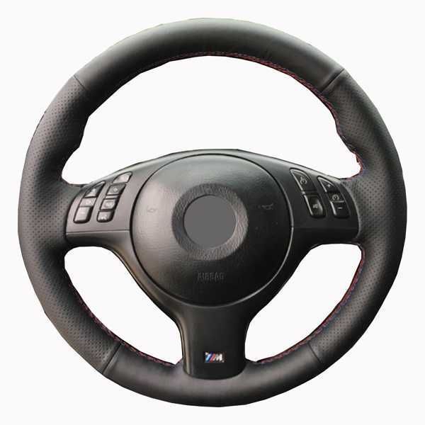 Кожен калъф за волан шиещ, BMW E60, E61