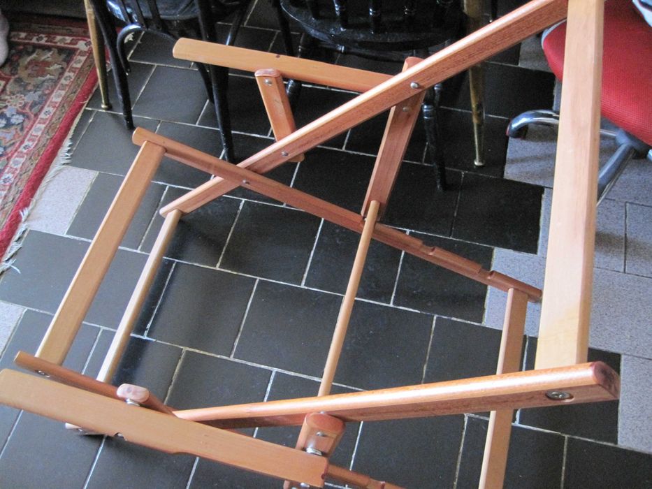 Рамка за шезлонг,дървен сгъваем