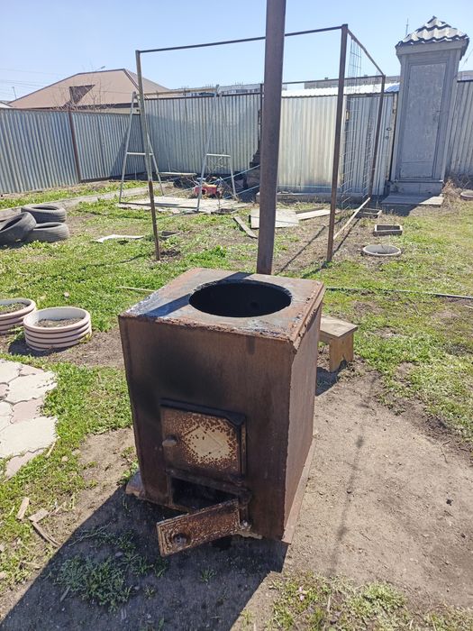 Продам печь металлическая