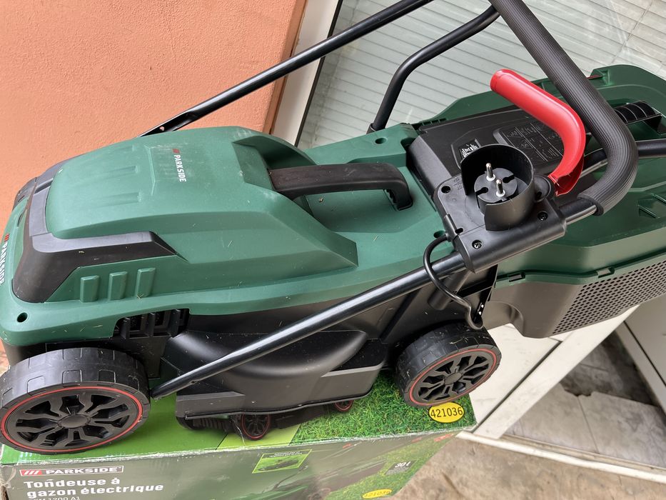 Като Нова Екектрическа Косачка Парксайд 1200W 30см.Нож