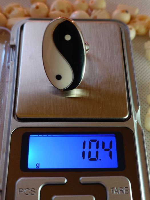 Inel argint „Yin Yang”, 10,4 g