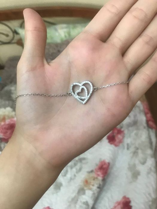 серебряный браслет