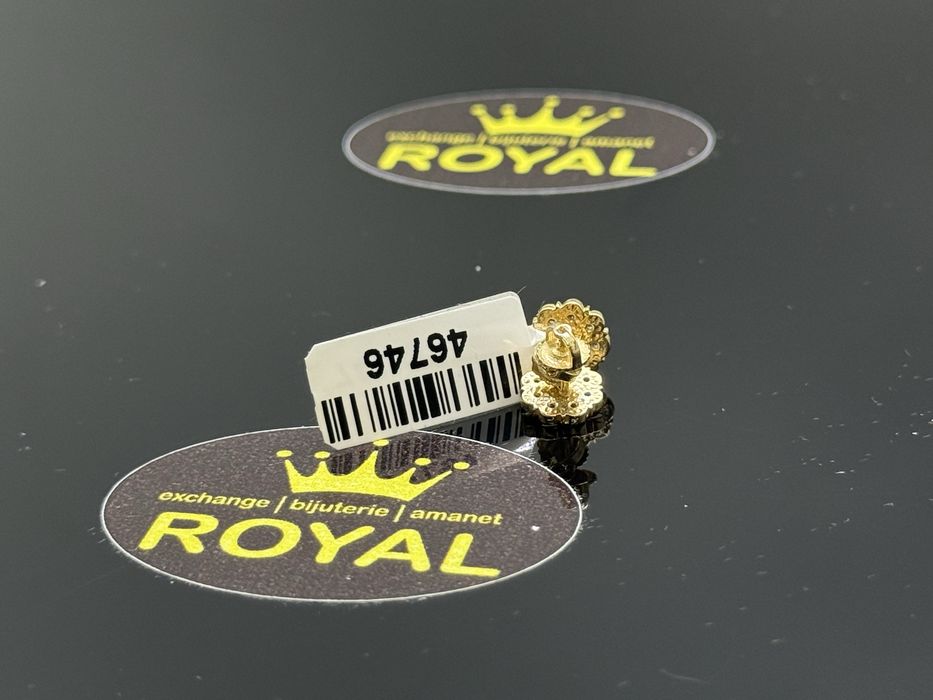 Bijuteria ROYAL : Cercei AUR 14K / 1.69 GR