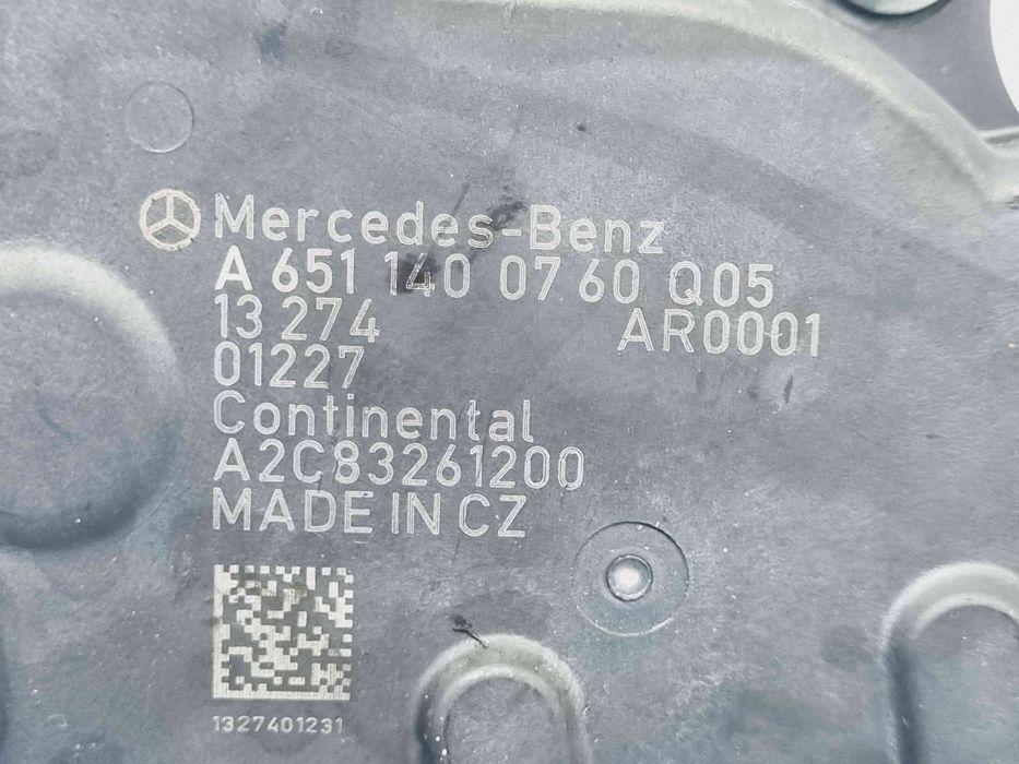 Supapa EGR Mercedes Sprinter 3.5-t (906) [Fabr 2006-2013] A6511400760