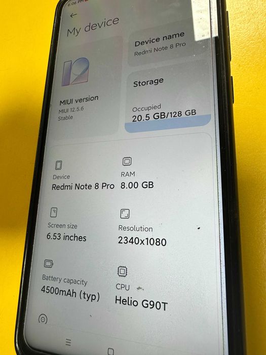 Xiaomi Redmi Note 8 Pro 6G/128GB, Grey
