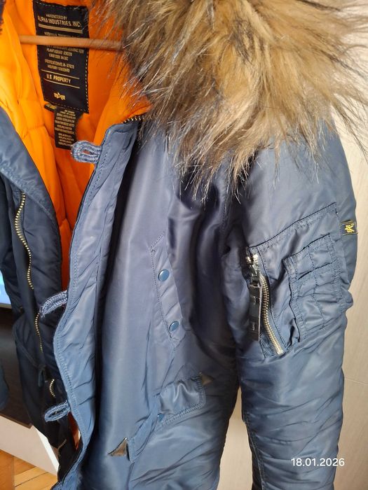 Куртка аляска  Alpha Industries  N3B  б\у