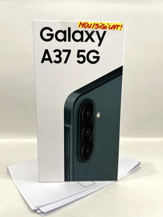 Samsung A37 5G, 128GB/6GB RAM,  Awesome Graygreen, NOU/Sigilat!