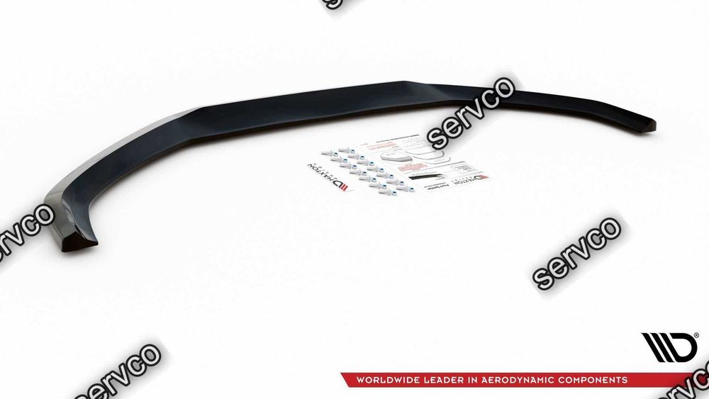 Prelungire splitter bara fata Audi A4 B9 2015-2019 v12 - Maxton Design