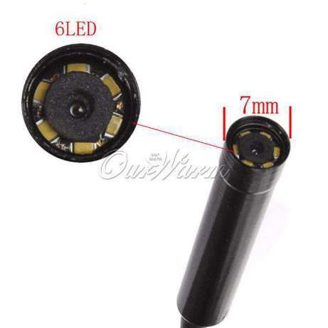 Camera Endoscop iluminare 6 leduri Android PC
