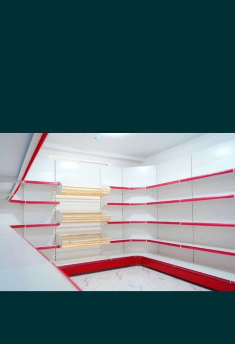 Метал полка магазин ва супермаркетлар учун