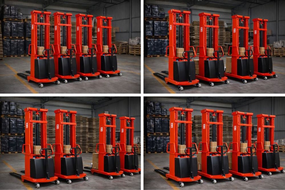 ELEKTR shtabeler Электрическая рохля Штабелер SPN1535 Полавтомат