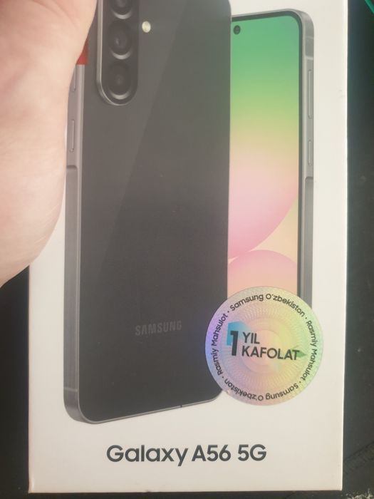 Samsung a 56 новый в коробке запечатансамсунг А 56 8/128