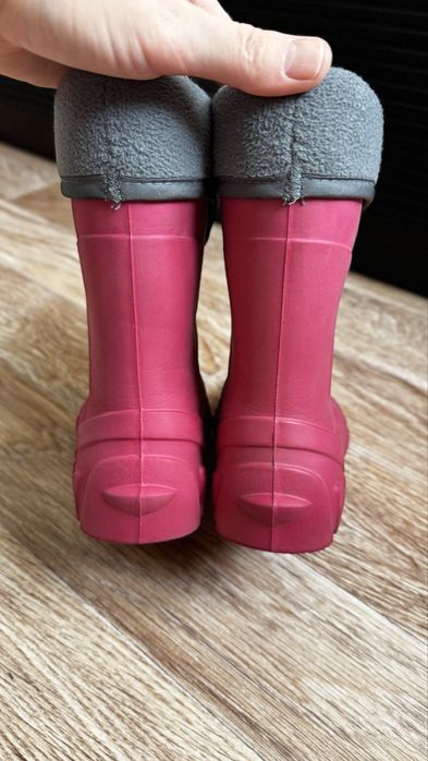 Резиновые сапоги для девочки