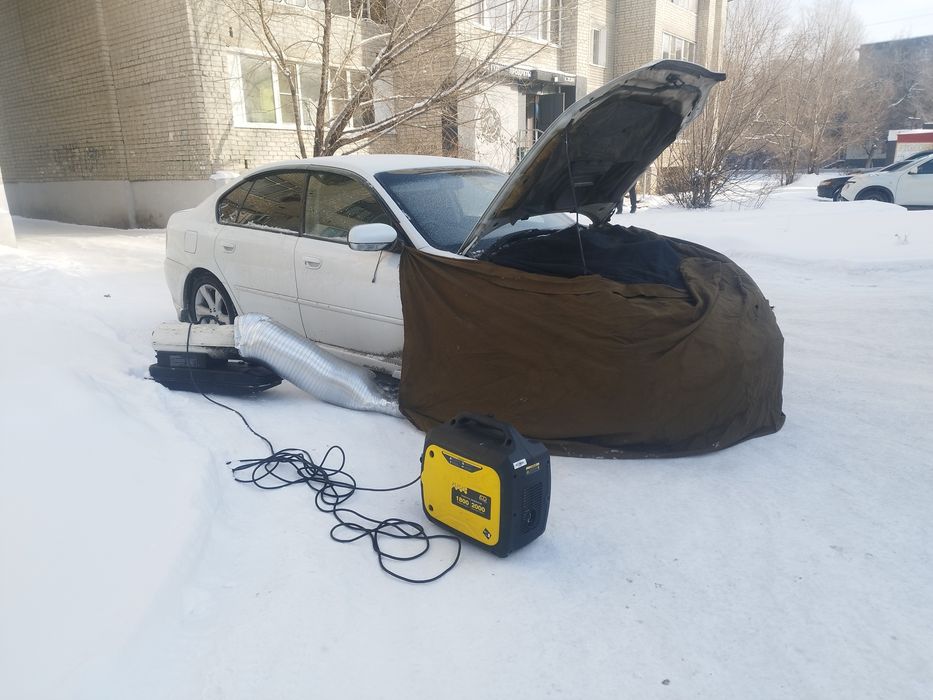 Отогрев автомобилей