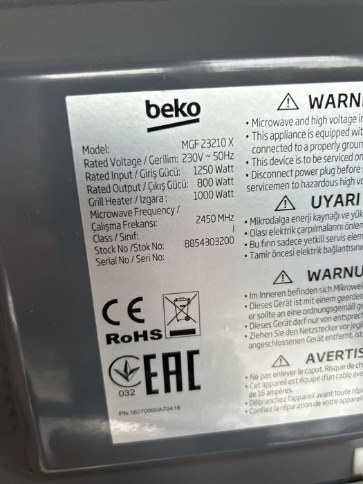 Cuptor Microunde Beko