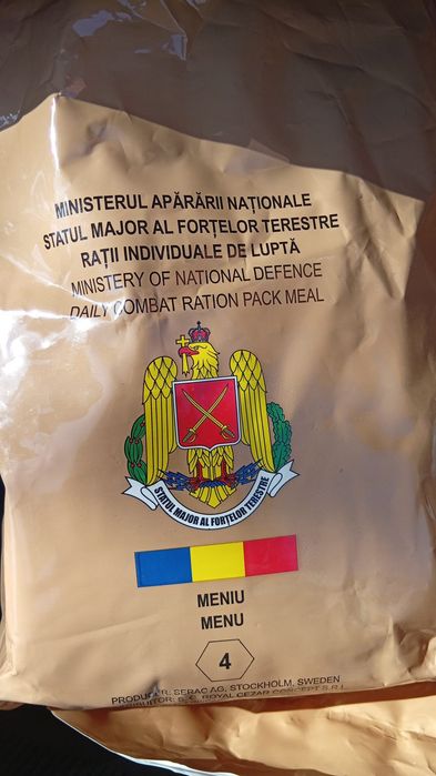 Pachete alimentare sigilate – ideale pentru camping