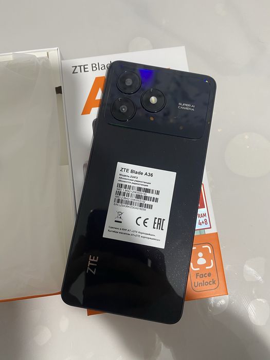 Продаю телефон модель ZTE Blade A36