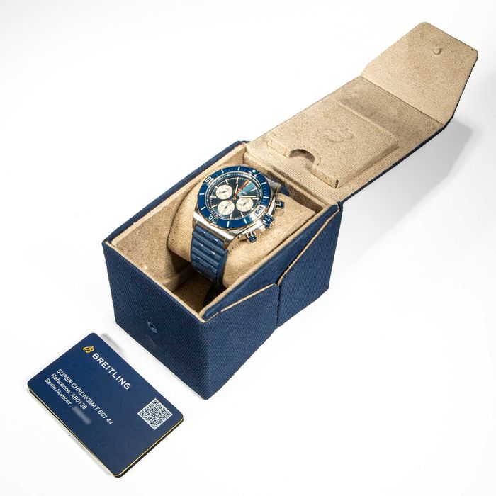 Breitling Super Chronomat B01 44mm Blue Dial AB0136161C1S1