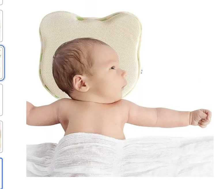 Ергономична бебешка възглавница 0-12 месеца