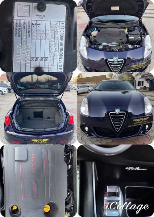 ALFA ROMEO GIULIETTA AUTOMATA 2.0 JTDM 170Cp Import Italia Stare Perfecta Full Bi-Xenon Rate Cash