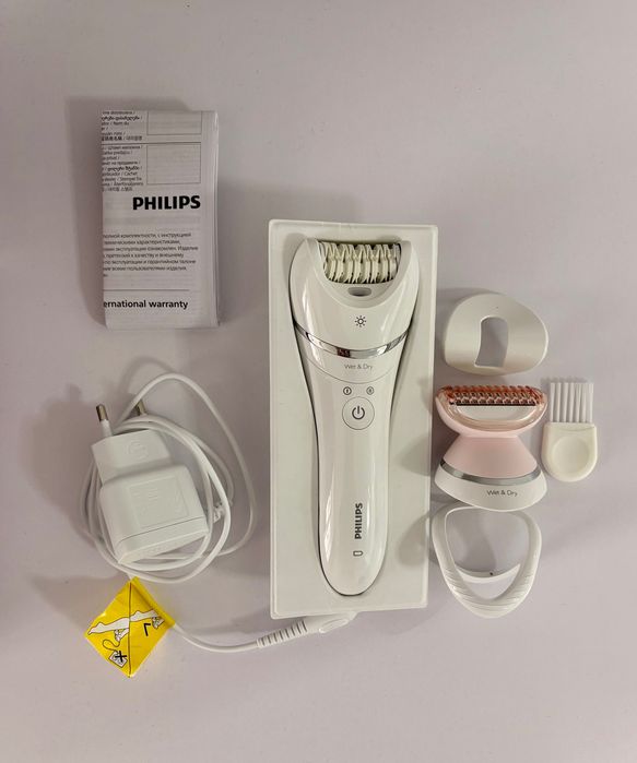 Епилатор Philips Series 8000 BRE715/00 миеща се глава